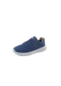 Sneakers Merino Runners merinos­wol­stretch Giesswein blauw