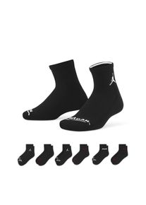 Jordan Enkelsokken voor kleuters (6 paar) - Zwart