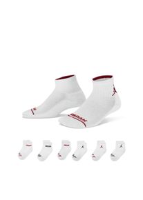 Jordan Enkelsokken voor kleuters (6 paar) - Wit