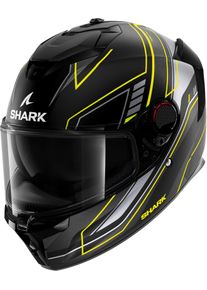 SHARK Spartan GT Pro Toryan, kask pełnotwarzowy , kolor: Matowy Czarny/Ż&oacute;łty/Ciemnoszary , rozmiar: XXL