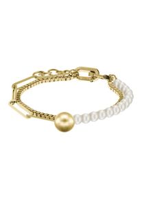 Liebeskind Berlin Dames Armband goud / parelwit One Size