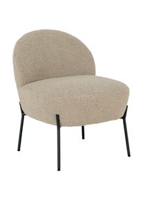 ebuy24 - Merida fauteuil imitation peau de mouton grismarron.