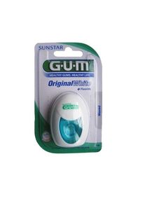 GUM Original White bieliaca nit 30 m