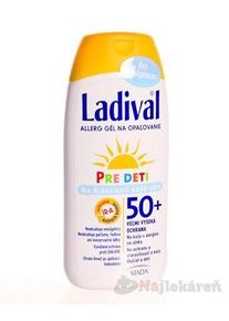 Ladival PRE DETI alergické na slnko SPF 50+ gél