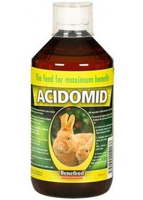 Acidomid K minerálno-vitamínový roztok pre králiky 500ml