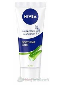 Nivea Soothing Care krém na ruky s aloe vera 75 ml