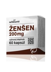 Nefdesanté ŽENŠEN 60 x 200 mg