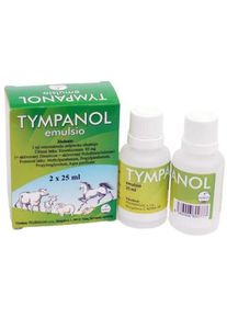 Tympanol emulzia proti plynatosti pre zvieratá 2x25ml