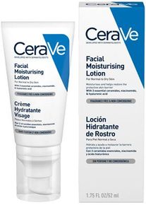 CeraVe hydratačn&yacute; pleťov&yacute; kr&eacute;m na norm&aacute;lnu až such&uacute; pleť 52 ml