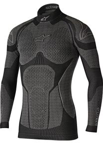 Alpinestars Ride Tech, functional shirt longsleeve winter , color: Black/Grey , size: XS/S
