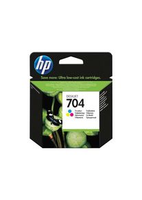 HP 704 - Tintenpatrone Farbe (Farbstoffbasiertes Cyan, Farbstoffbasiertes Gelb)