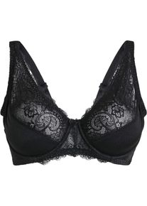 bonprix Biustonosz minimizer na fiszbinach czarny 95