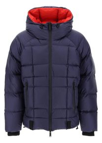 DSQUARED2 Logo print hooded down jacket