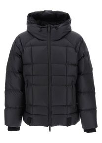 DSQUARED2 Logo print hooded down jacket