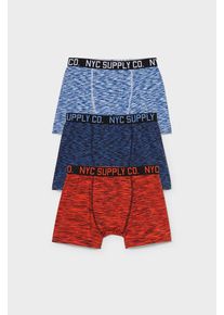 here and there C&A Set van 3-boxershorts, Rood, Maat: 122-128