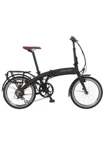 FISCHER BIKE Fischer Fahrrad E-Bike »E-Faltrad fr18«, 7 Gang, Shimano, Acera Sgs, Heckmotor 250 W schwarz, Größe 30 cm - 20 Zoll (50,80 cm), Faltbar, flott und...