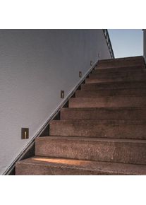 SLV Concreto LED-Wandeinbauleuchte IP65, schmal