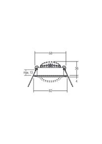 Brumberg BB03 Einbau RC Treiber rund chrom glanz