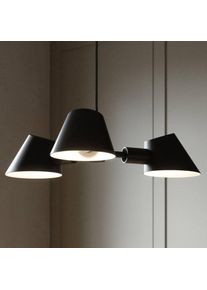 DFTP by Nordlux Stay hanging light, 3-bulb, black