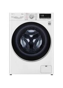 LG Waschtrockner , Weiß , Metall, Kunststoff, Glas , 60x85x47.5 cm , Elektrogeräte, Standgeräte, Waschtrockner
