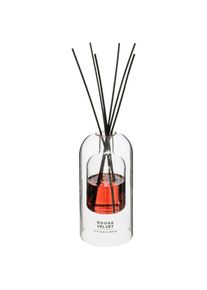 Atmosphera - Diffuseur de Parfum Rouge velvet 150 ml avec 6 Bâtonnets Rouge Velvet