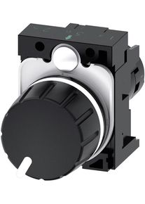Siemens Potentiometer compact 22mm round plastic black