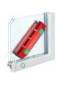 Nettoyeur de vitres magnétique D-3 pour fenêtres à double vitrage de 20 à 28 mm