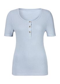 Lascana, Damer, Shirts, Lysebl&aring;, St&oslash;rrelse S/M