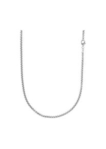 IDENTIM Collana da uomo Catena veneziana rotonda da uomo Catena d'argento 3,70 mm Argento 925 placcato in rodio