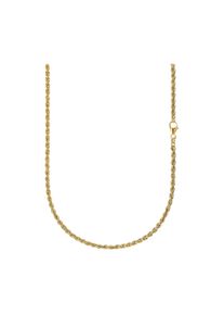 IDENTIM Collana da uomo Catena a cordoncino Catena d'oro Collana da uomo 3,20 mm Argento 925 Placcato oro 18 carati