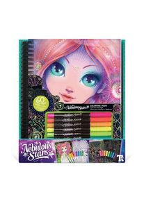 Nebulous Stars Nebulous Star Black Pages Coloring Book Coralia