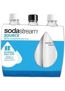 SodaStream bottle 3-pack - Black and White