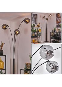 hofstein Ripoll Staande lamp Rookkleurig, 3-lichts