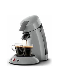 Machine a café dosette senseo original Philips HD6553/71, Booster d'arÙmes, Crema Plus (mousse plus dense), 1 a 2 tasses, Gris