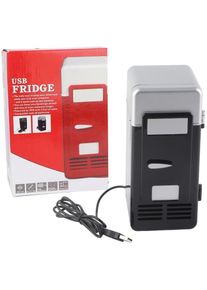Jeffergarden - Mini réfrigérateur usb Compact, refroidisseur d'aliments, stockage de produits de soins de la peau, petit réfrigérateur