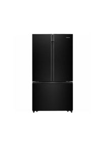 HISENSE - Refrigerateur Americain - Frigo RF750N4ABF - Multi-portes - 600L (423L + 177L) - l 91 cm x h 178 cm - Noir