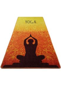 Wellhome - Tapis de yoga fuego 60x200cm - 100% polyester - Multicolore