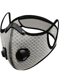 Fortuneville - 2 masques à charbon actif masque de sport extérieur masque de cyclisme masque de protection contre la poussière et la brume avec
