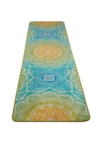 Wellhome - Tapis de yoga blanc 60x200cm - 100% polyester - Multicolore