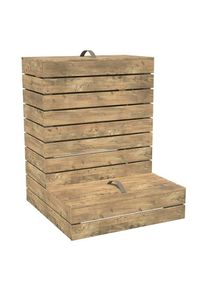 Forest Style - Composteur en bois traité 79 x 81 x 100 cm Alto - Vert