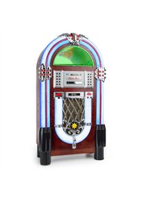 Auna Graceland TT, jukebox, bluetooth, phono, CD, USB, SD, MP3, AUX, FM