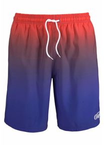 Buffalo M&auml;n Badshorts bl&aring; / r&ouml;d Storlek XL
