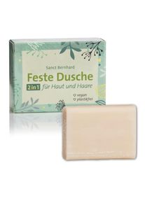 Douche solide 2 en 1 pour la peau et les cheveux
