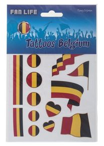 Funny Tatueringsset Belgien