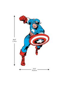Roommates - Sticker mural géant Marvel Captain America