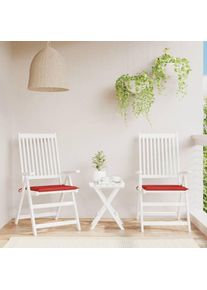 Prolenta Premium - Maison du'Monde - Coussins de chaise de jardin 2 pcs rouge
