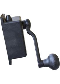 Carruccole Crahon en métal pour parapluies ouverts avec poteau en bois et cordon en acier