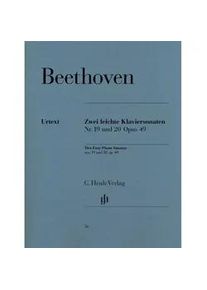 Ludwig Van Beethoven - Zwei Leichte Klaviersonaten G-Moll Nr. 19 Und G-Dur Nr. 20 Op. 49 - Ludwig van Beethoven - Zwei leichte Klaviersonaten g-moll N