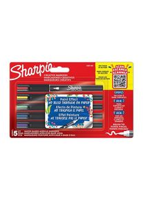 sharpie Creative Marker Pinselspitze | Verschiedene Farben | 5 Stück
