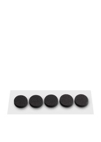 100 Stuks - CD-foamrondjes, zwart